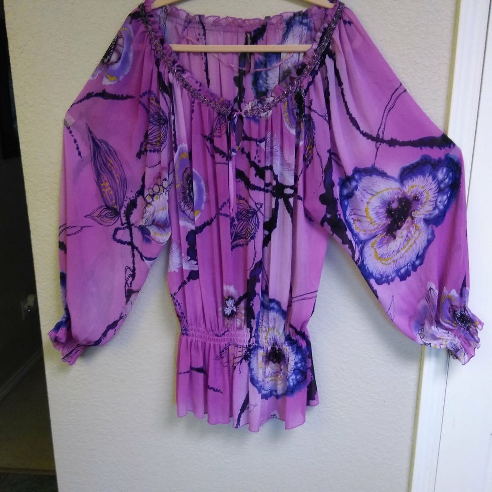Mushaka by Sienna Rose  Pesant Blouse